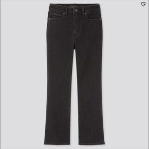 Women High Rise Skinny Ankle Flare Jeans